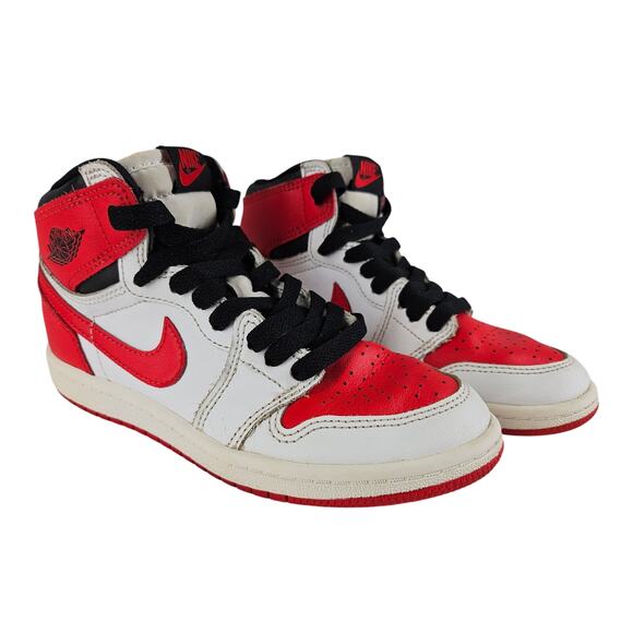 NIKE AIR JORDAN 1 RETRO HIGH OG GS “HERITAGE” YOUTH SIZE 1.5Y | STYLE AQ2664-161 - Picture 1 of 12